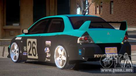 Mitsubishi Lancer G-Style PJ4 para GTA 4