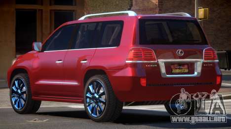 Lexus LX570 E-Style para GTA 4