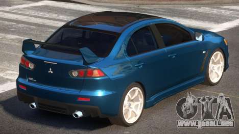 Mitsubishi Lancer X V2.1 para GTA 4