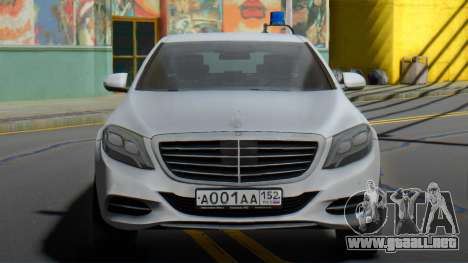 Mercedes-Benz S500 W222 ELS para GTA San Andreas