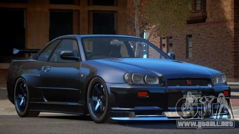 Nissan Skyline R34 SPE para GTA 4