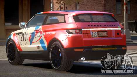 Range Rover Evoque MS PJ2 para GTA 4