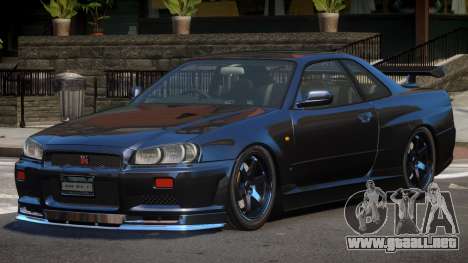 Nissan Skyline R34 SPE para GTA 4