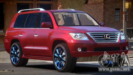 Lexus LX570 E-Style para GTA 4