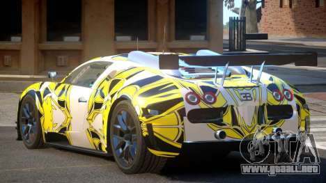 Bugatti Veyron SR 16.4 PJ1 para GTA 4