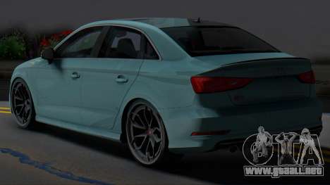 Audi S3 8V para GTA San Andreas
