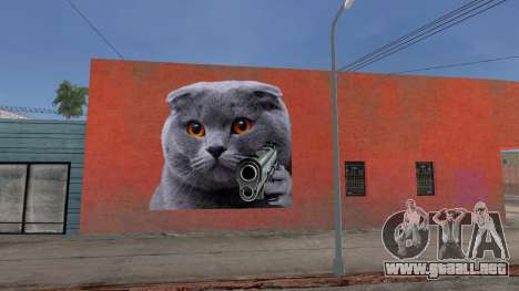 Mural del gatito kakkoí para GTA San Andreas