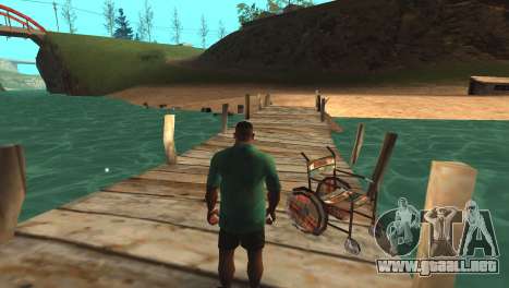 Misterio sillas de ruedas de Laguna Pescador para GTA San Andreas