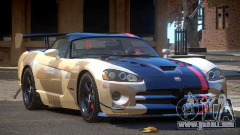 Dodge Viper SRT M-Sport PJ2 para GTA 4