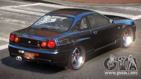 Nissan Skyline R34 SB para GTA 4