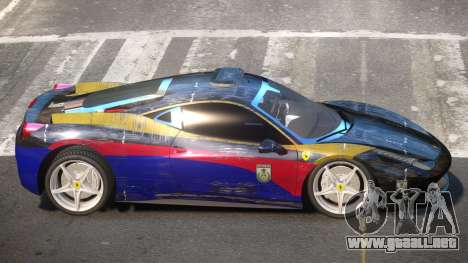 Ferrari 458 SR Police para GTA 4