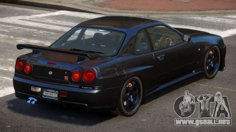 Nissan Skyline R34 SPE para GTA 4