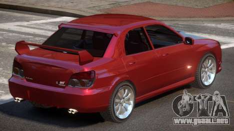 Subaru Impreza WRX S-Tuned para GTA 4