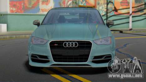 Audi S3 8V para GTA San Andreas