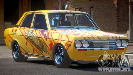 1972 Datsun Bluebird 510 PJ5 para GTA 4