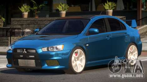 Mitsubishi Lancer X V2.1 para GTA 4