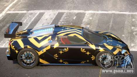 Bugatti Veyron SR 16.4 PJ3 para GTA 4