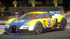 Bugatti Veyron SR 16.4 PJ2 para GTA 4