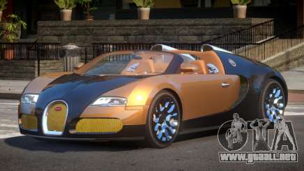 Bugatti Veyron SR para GTA 4