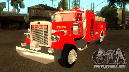 Peterbilt 379 Fire Truck para GTA San Andreas