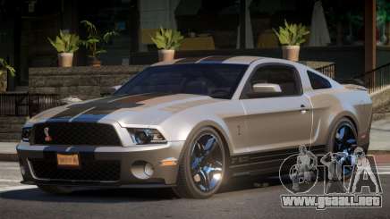 Shelby GT500 TR para GTA 4