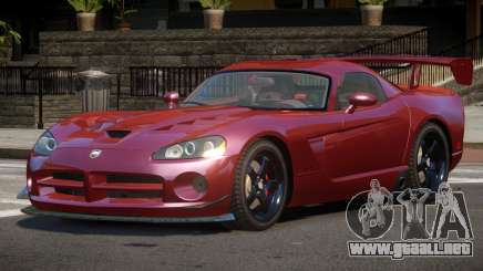 Dodge Viper SRT M-Sport para GTA 4