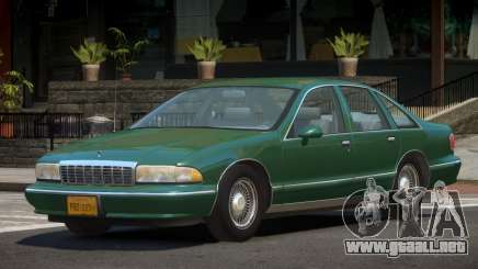 Chevrolet Caprice V1.2 para GTA 4