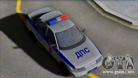 Vaz 2110 Policía DPS 2003 para GTA San Andreas