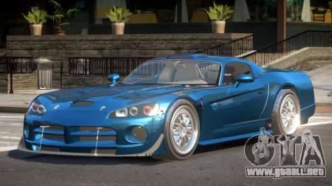 Dodge Viper BS para GTA 4