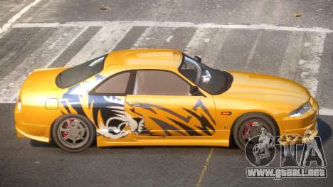 Nissan Skyline R33 RTI PJ6 para GTA 4