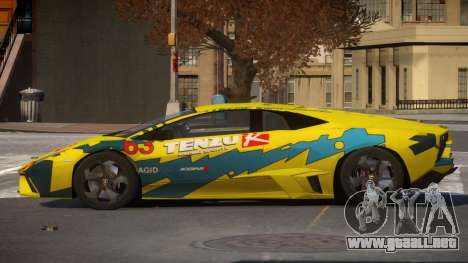 Lambor Reventon GRS PJ6 para GTA 4