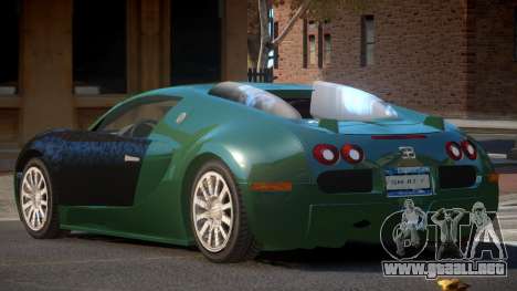 Bugatti Veyron MS para GTA 4