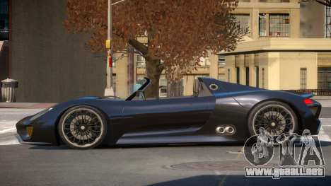 Porsche 918 SR para GTA 4