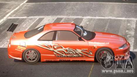 Nissan Skyline R33 RTI PJ2 para GTA 4