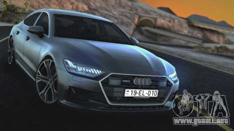 Audi A7 2020 para GTA San Andreas