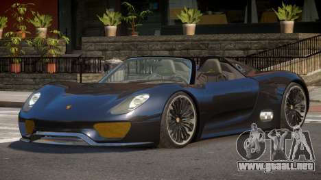 Porsche 918 SR para GTA 4