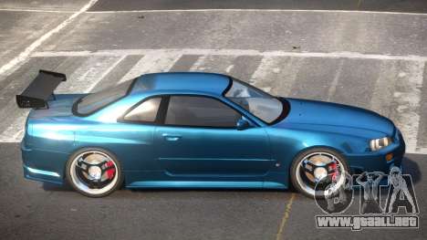 Nissan Skyline R34 PSI para GTA 4