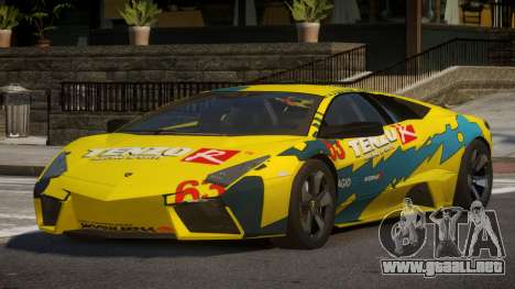 Lambor Reventon GRS PJ6 para GTA 4