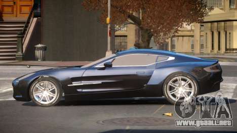 Aston Martin One-77 RP para GTA 4