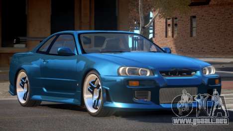 Nissan Skyline R34 PSI para GTA 4