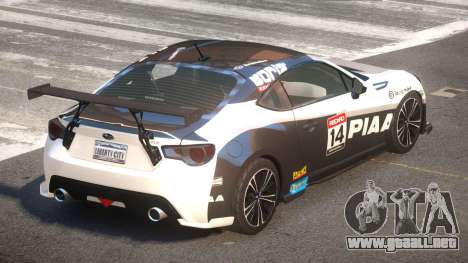 Subaru BRZ GT Sport PJ4 para GTA 4