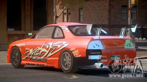 Nissan Skyline R33 RTI PJ2 para GTA 4