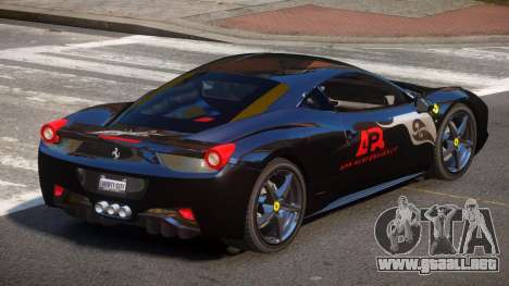 Ferrari 458 Italia GT PJ4 para GTA 4