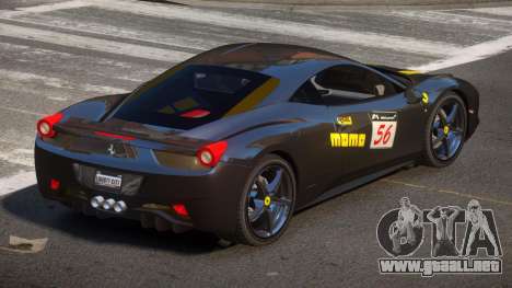 Ferrari 458 PSI PJ2 para GTA 4