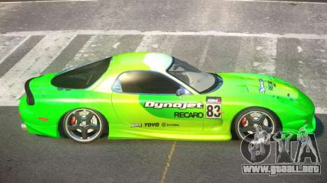 Mazda RX-7 F-Tuning PJ2 para GTA 4