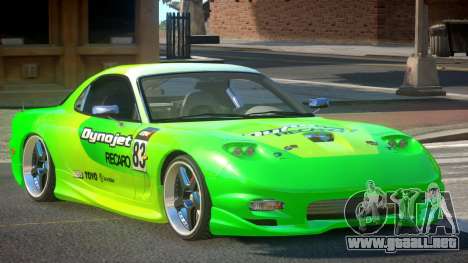 Mazda RX-7 F-Tuning PJ2 para GTA 4