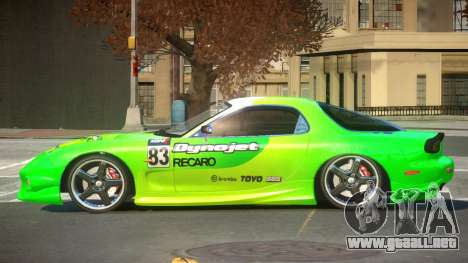 Mazda RX-7 F-Tuning PJ2 para GTA 4