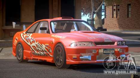 Nissan Skyline R33 RTI PJ2 para GTA 4