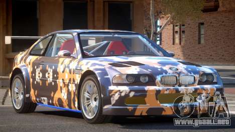 BMW M3 E46 GTR PJ2 para GTA 4