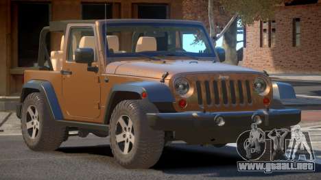Jeep Wrangler RT para GTA 4